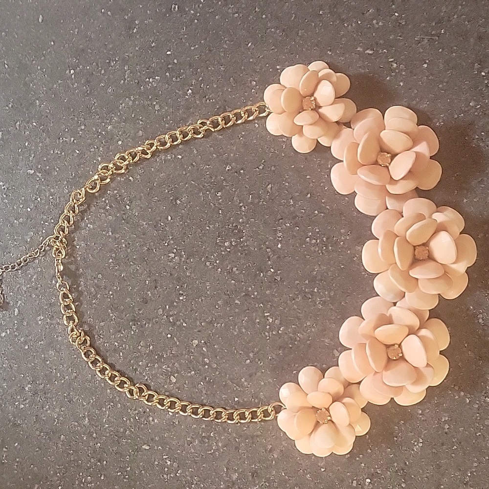 J. Crew Rare Vintage Floral Necklace
